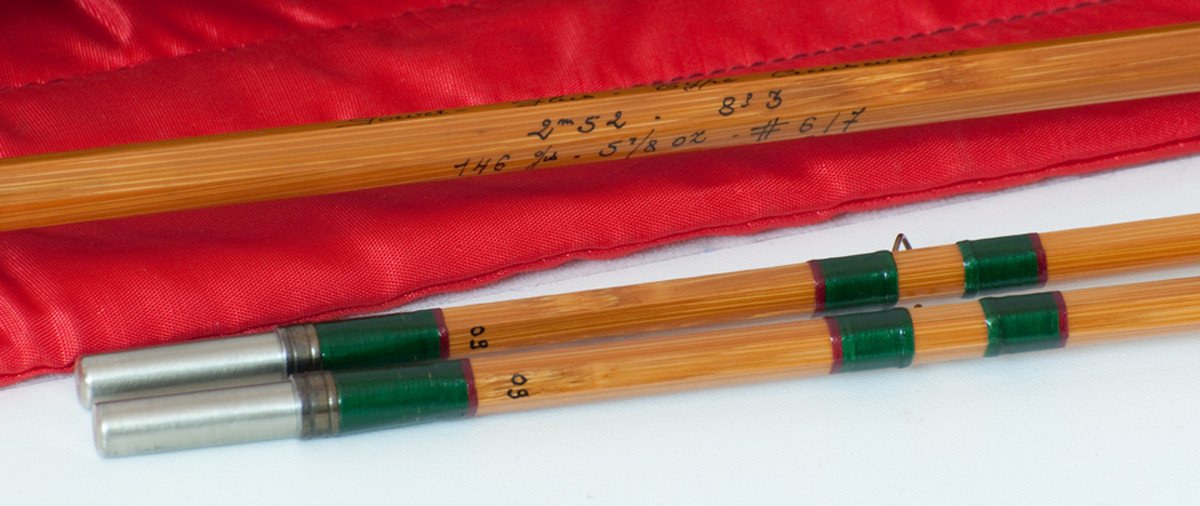 Pezon et Michel Super Parabolic PPP, "Power Plus - Type Creusevaut" Bamboo Rod 8'3 2/2 6-7wt 