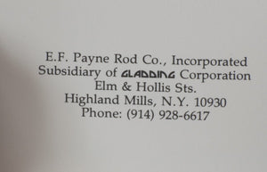 Payne Rod Co. Catalog - Gladding era