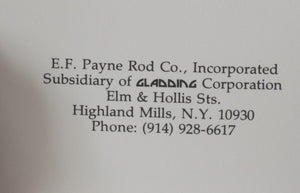 Payne Rod Co. Catalog - Gladding era 