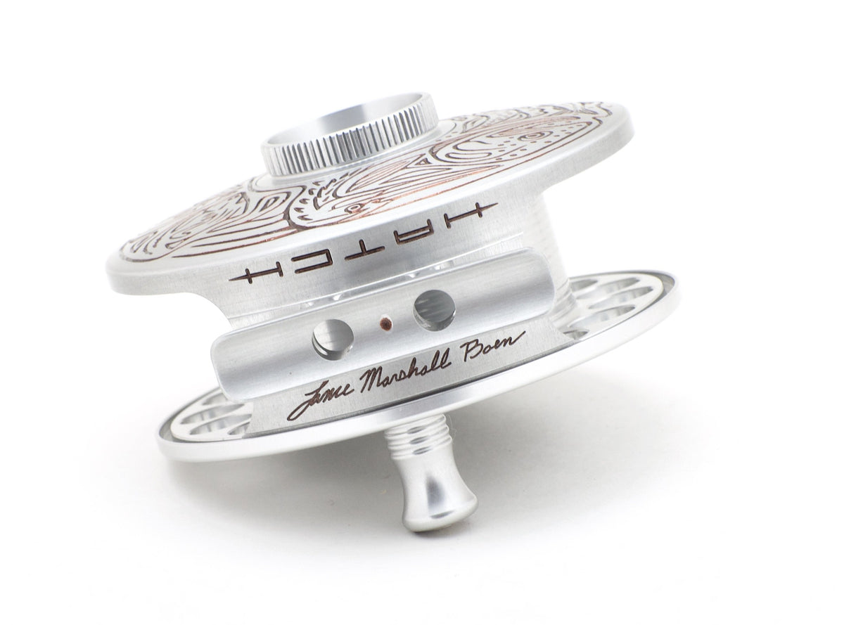 Hatch Custom Fly Reel 7 Plus -- Lance Boen / Steelhead Lifecycle Limited Edition