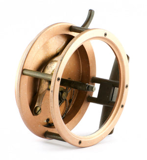 Steans & Co. / E.J. Brown - 4 5/8" Sea/Salmon Silex style reel 