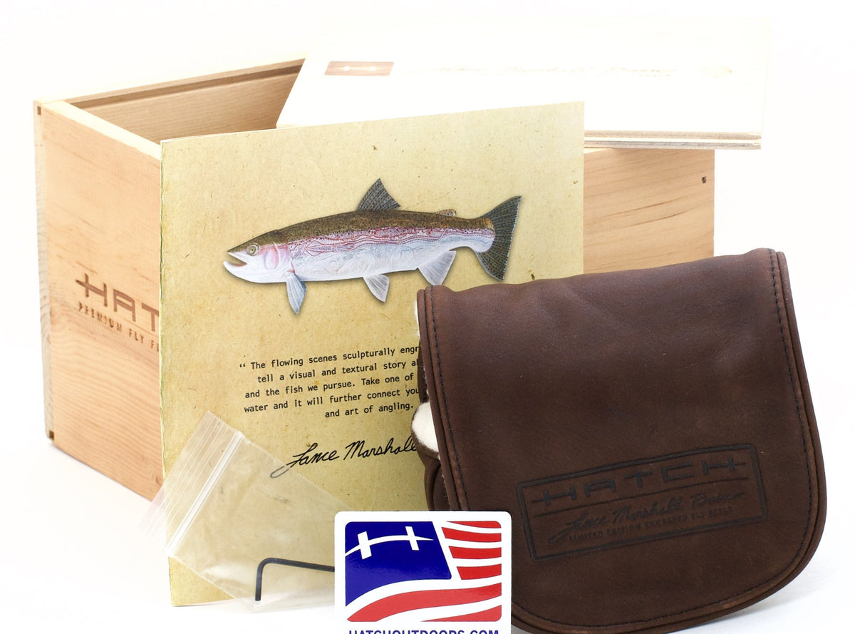 Hatch Custom Fly Reel 7 Plus -- Lance Boen / Steelhead Lifecycle Limited Edition