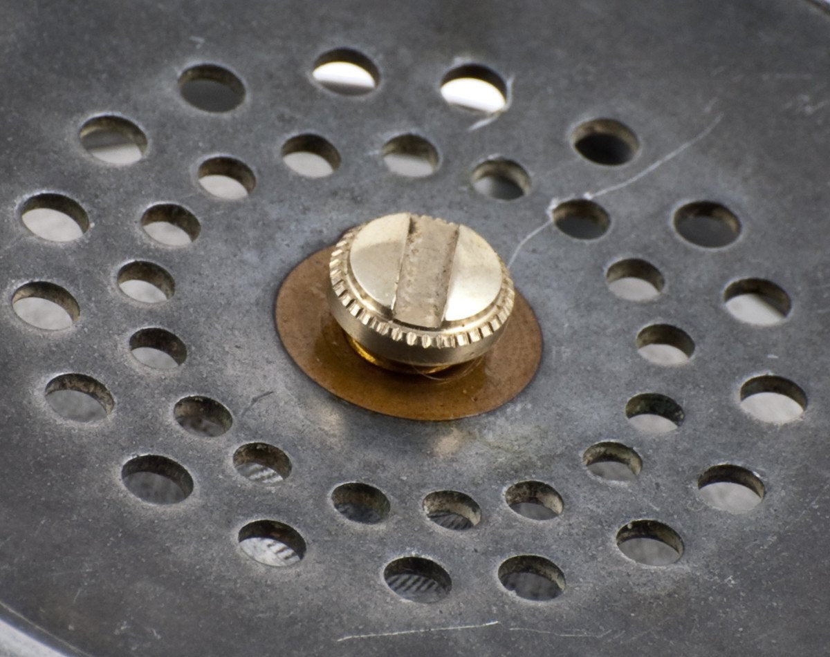 Hardy Contracted Brass Face Perfect 3 1/8" Fly Reel - open ball race! 