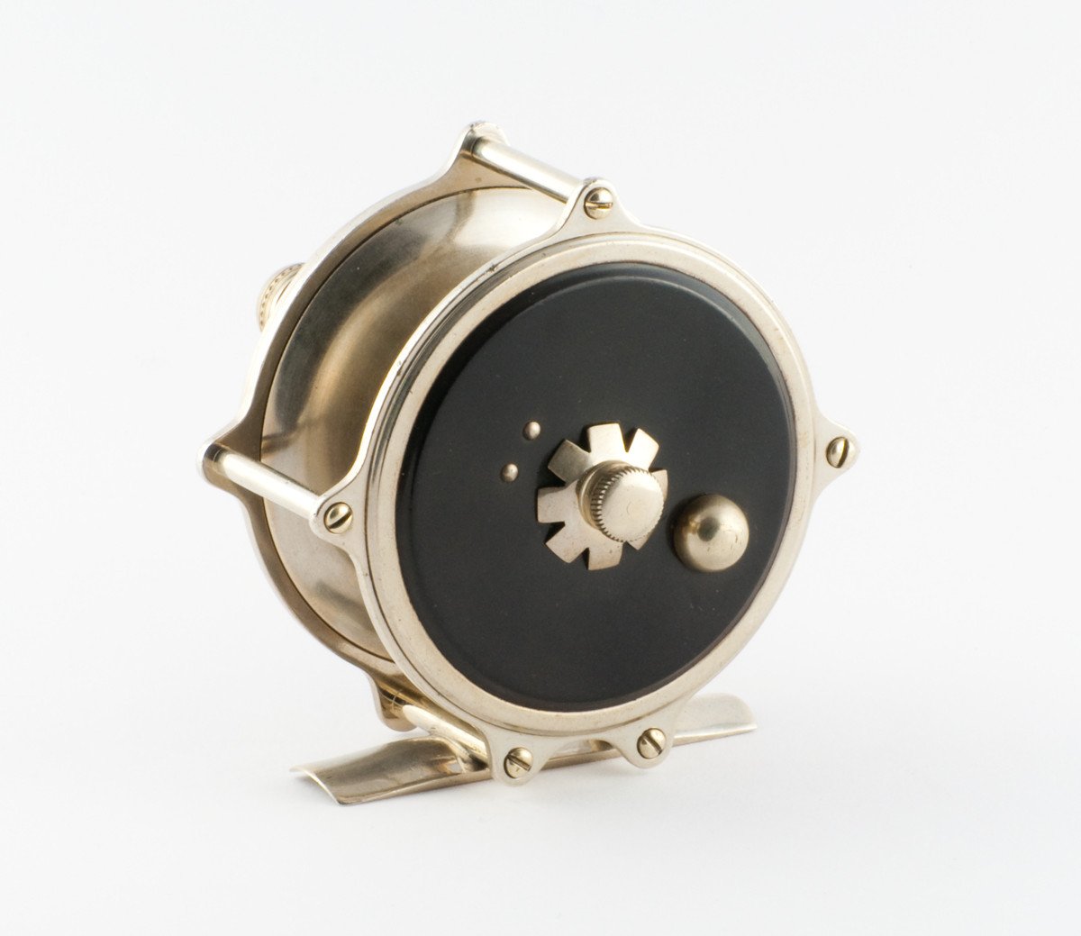 Julius Vom Hofe Raised Pillar / German Silver fly reel - Size 1