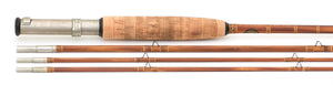 Edwards, E.W. -- Extremely Scarce Signed 8'6 De Luxe Bamboo Rod (A&I)