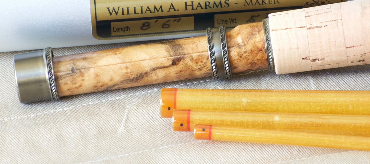 Harms, William A. - 8'6 5wt Fiberglass Fly Rod 