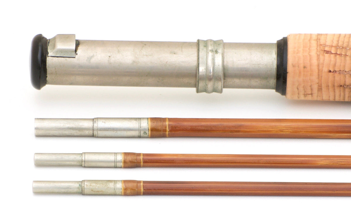 Edwards, E.W. -- Extremely Scarce Signed 8'6 De Luxe Bamboo Rod (A&I)