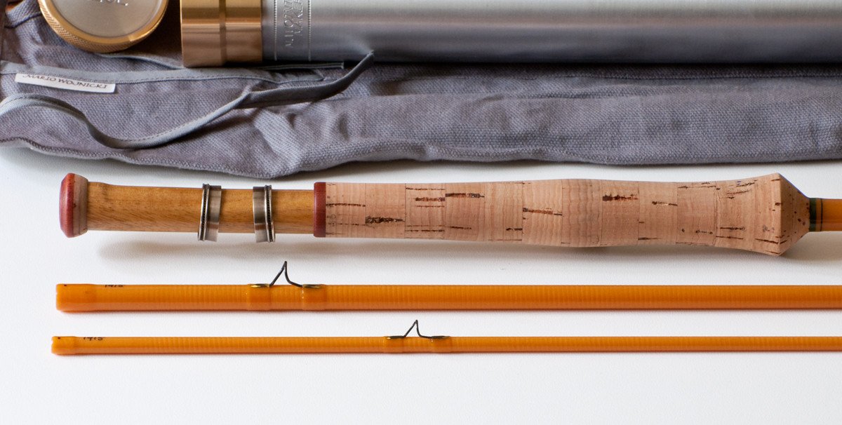 Wojnicki, Mario -- 8'2 3 piece 5wt fiberglass rod 