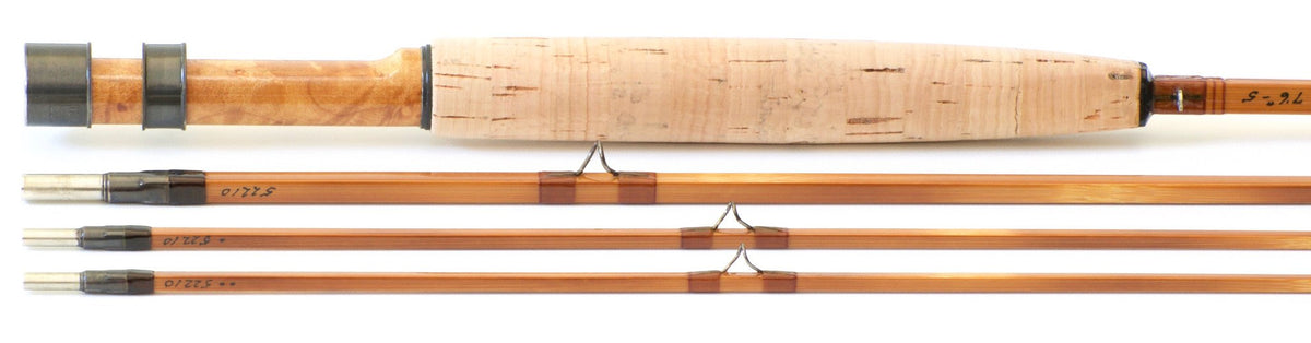 Schroeder, Don -- 7'6 3/2 5wt Quad Bamboo Rod 