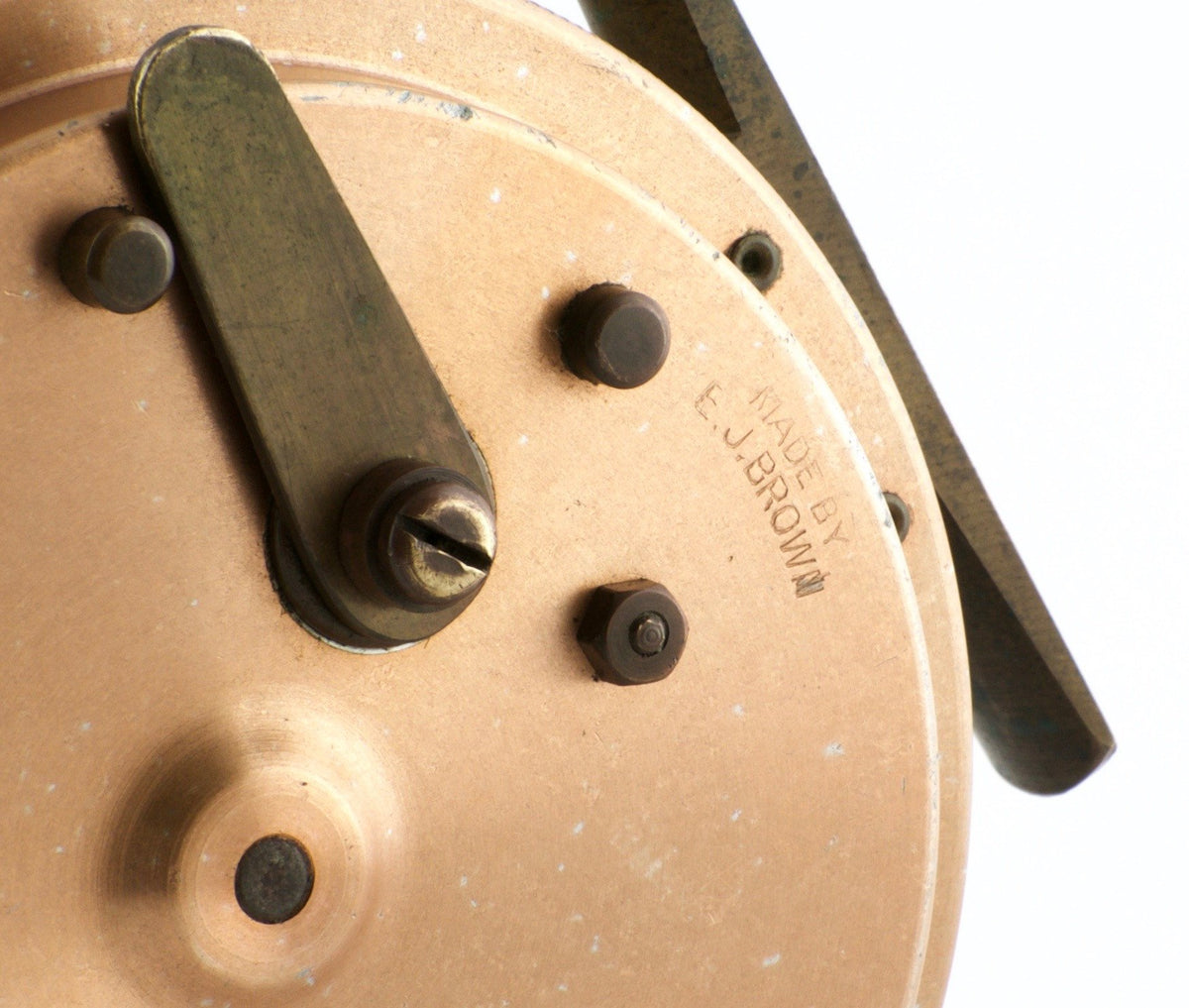 Steans & Co. / E.J. Brown - 4 5/8" Sea/Salmon Silex style reel 