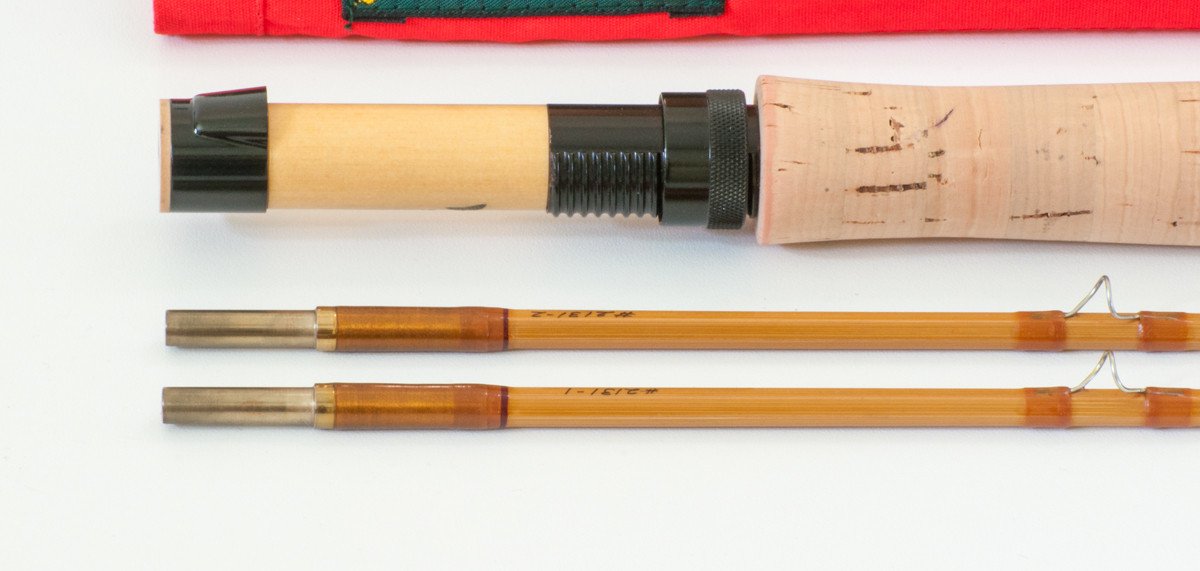 2 word term reel less inexpensive bamboo fishing rod R.L. Winston Bamboo Rod 8'6" 2/2 #5 Scrimshaw Reel Seat