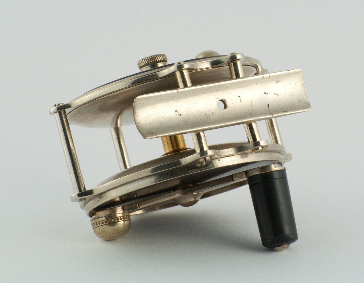 Julius Vom Hofe Raised Pillar / German Silver fly reel - Size 1