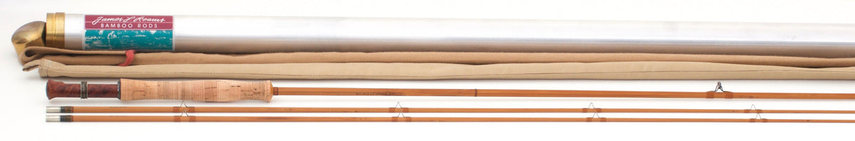 Reams, James - 8'6 2/2 4-5wt Hollowbuilt Bamboo Rod 
