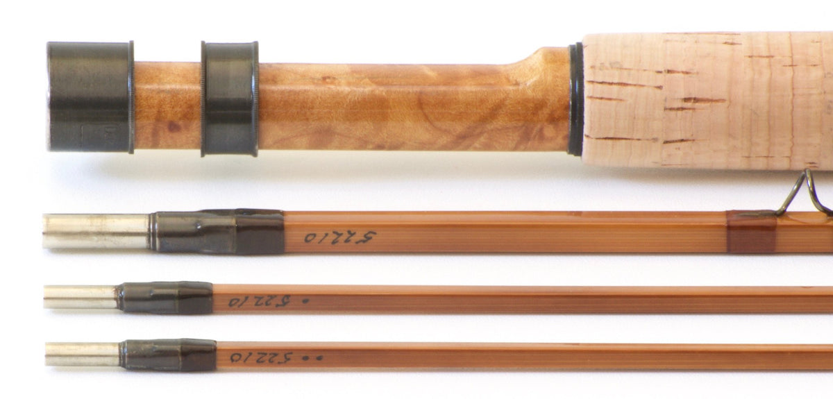 Schroeder, Don -- 7'6 3/2 5wt Quad Bamboo Rod 