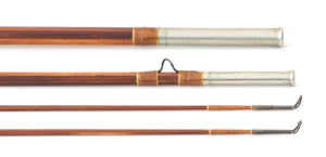 Edwards, E.W. -- Extremely Scarce Signed 8'6 De Luxe Bamboo Rod (A&I)