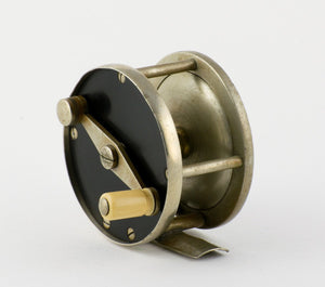 Montague German Silver Trout Fly Reel - 100 yd