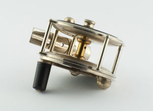 Julius Vom Hofe - Raised Pillar / German Silver fly reel - Size 1