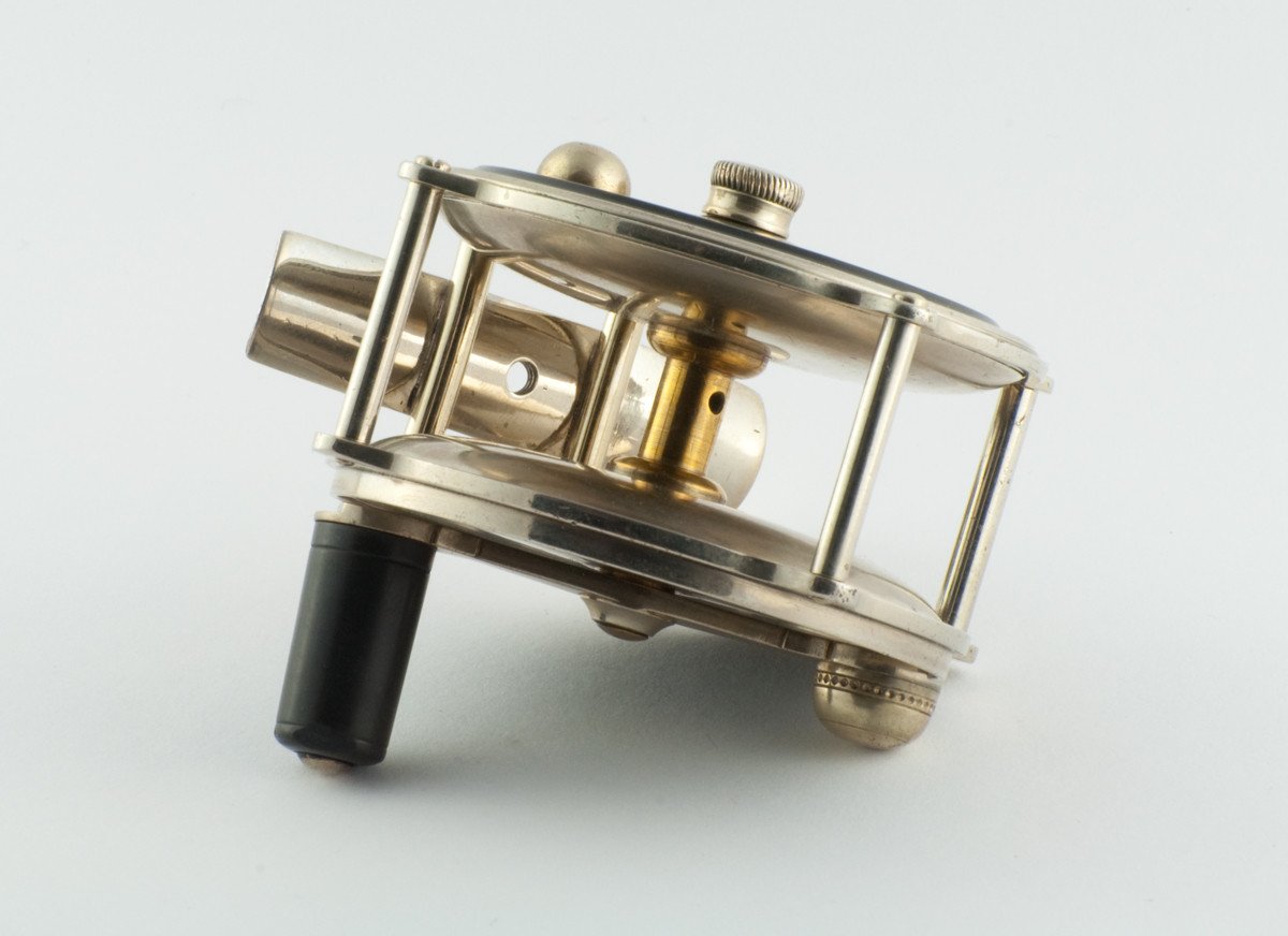 Julius Vom Hofe Raised Pillar / German Silver fly reel - Size 1