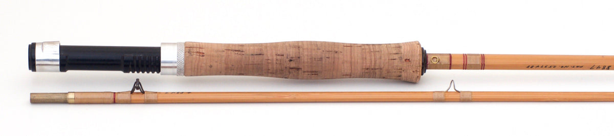 R.L. Winston Bamboo Rod 9' 2/1 #7 - maker signature and rod markings