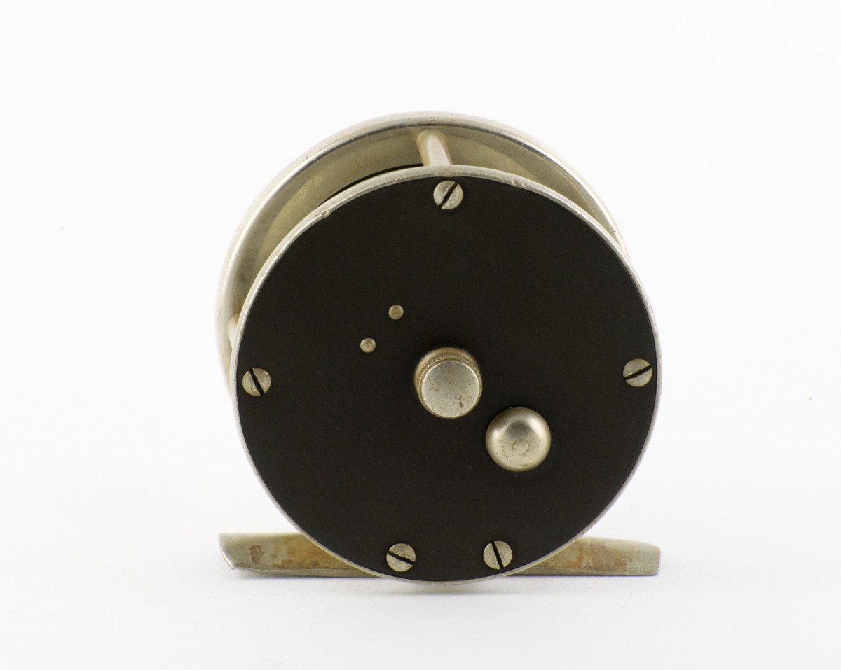 Montague German Silver Trout Fly Reel - 100 yd