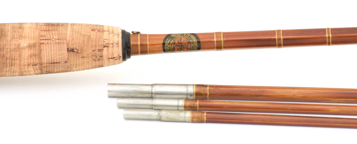 Edwards, E.W. -- Extremely Scarce Signed 8'6 De Luxe Bamboo Rod (A&I)