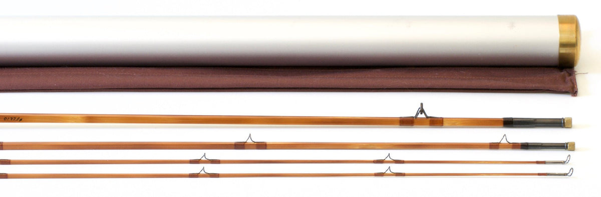 Schroeder, Don -- 7'6 3/2 5wt Quad Bamboo Rod 
