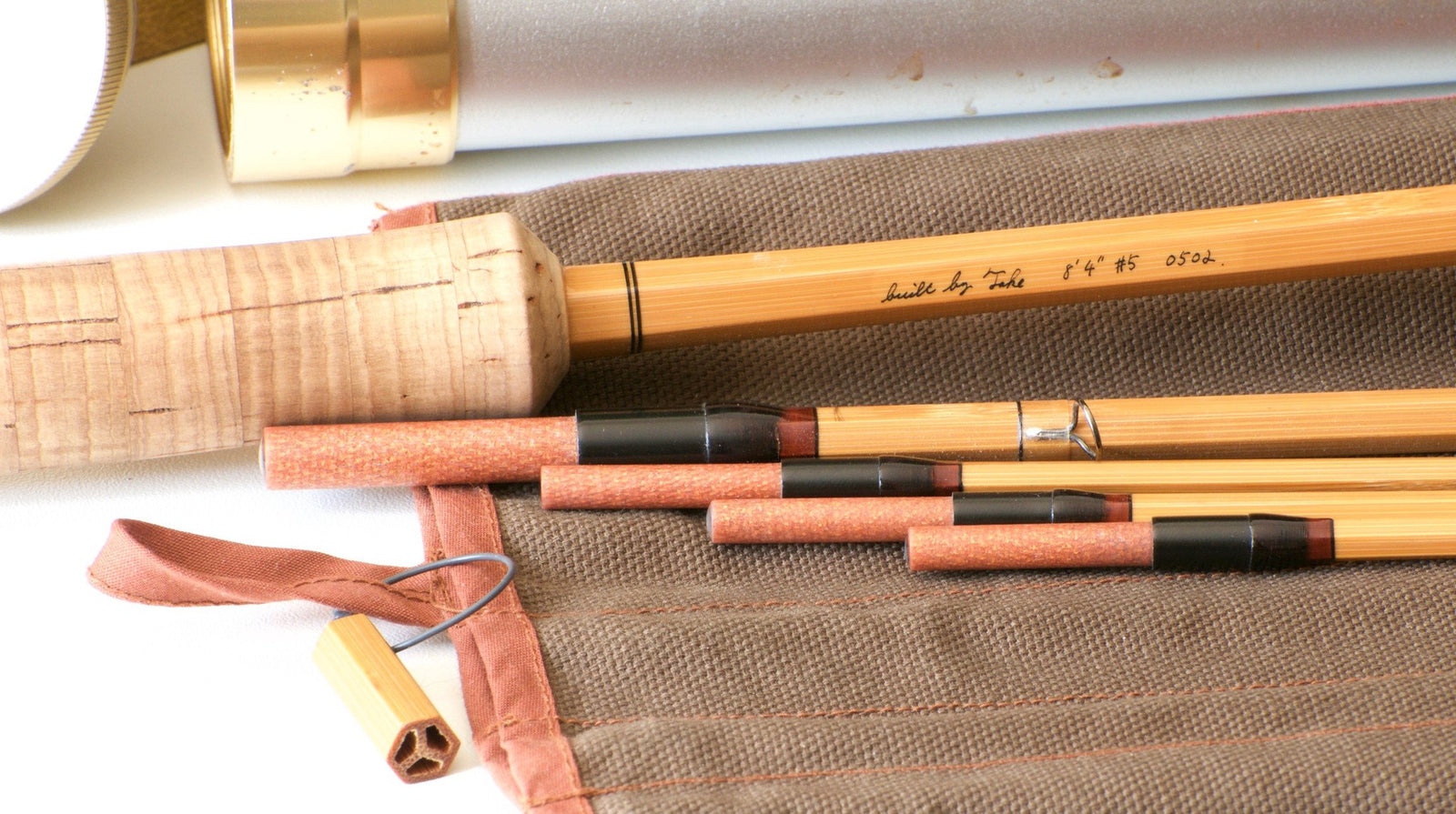 Takemoto Hollowbuilt Bamboo Rod - 8'4 3/3 5wt