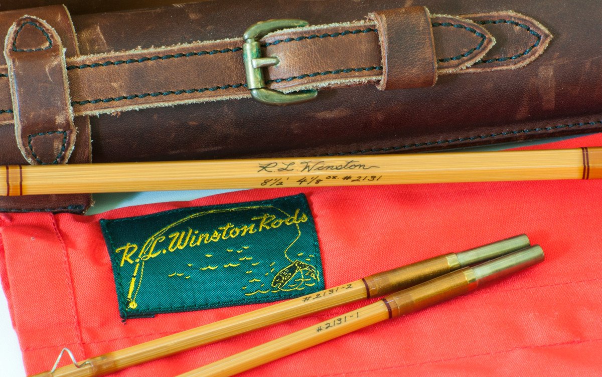 Winston Bamboo Rod 8'6 2/2 Scrimshaw Reel Seat