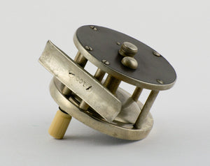 Montague German Silver Trout Fly Reel - 100 yd