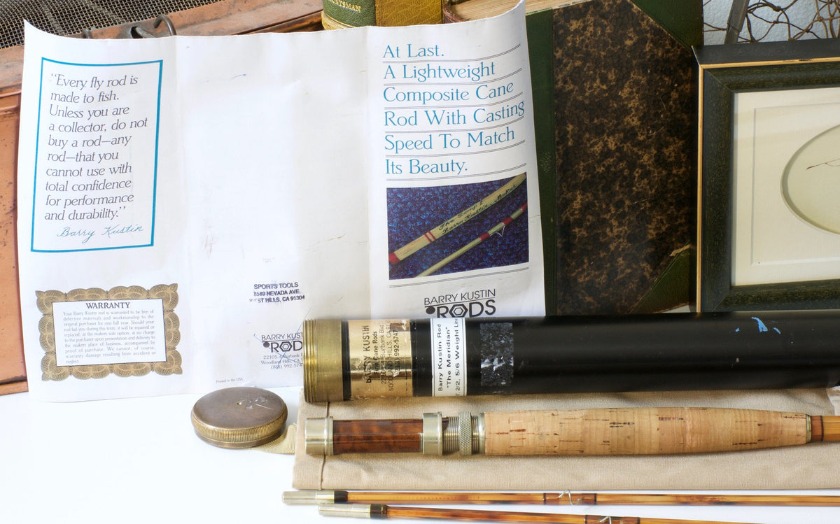 Kustin, Barry -- "The Meridian" 8' 5-6wt Bamboo Fly Rod 