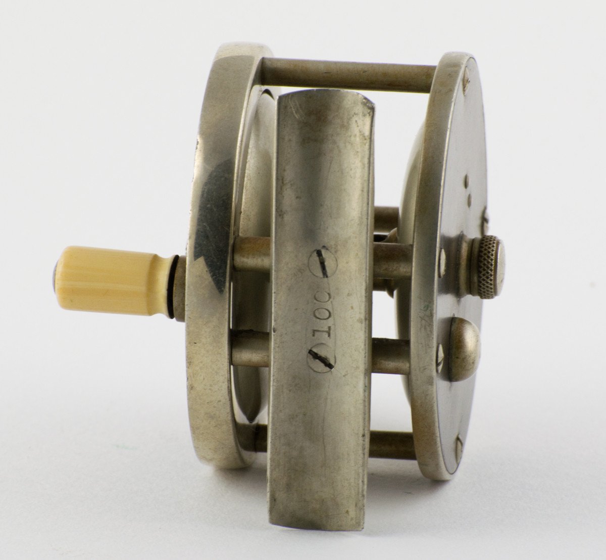 Montague German Silver Trout Fly Reel - 100 yd