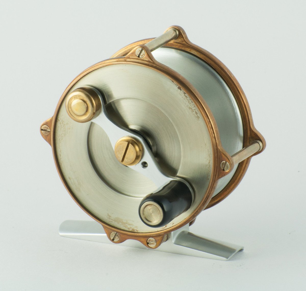 bi metel fly fishing reel Ted Godfrey BiMetal Model 233 fly reel