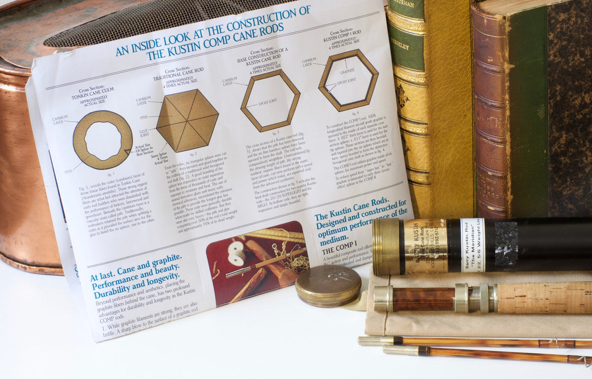 Kustin, Barry -- "The Meridian" 8' 5-6wt Bamboo Fly Rod 