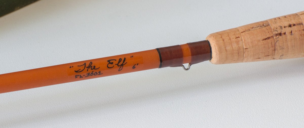 Cummings, Vince -- "The Elf" 6' 1-piece fiberglass rod 