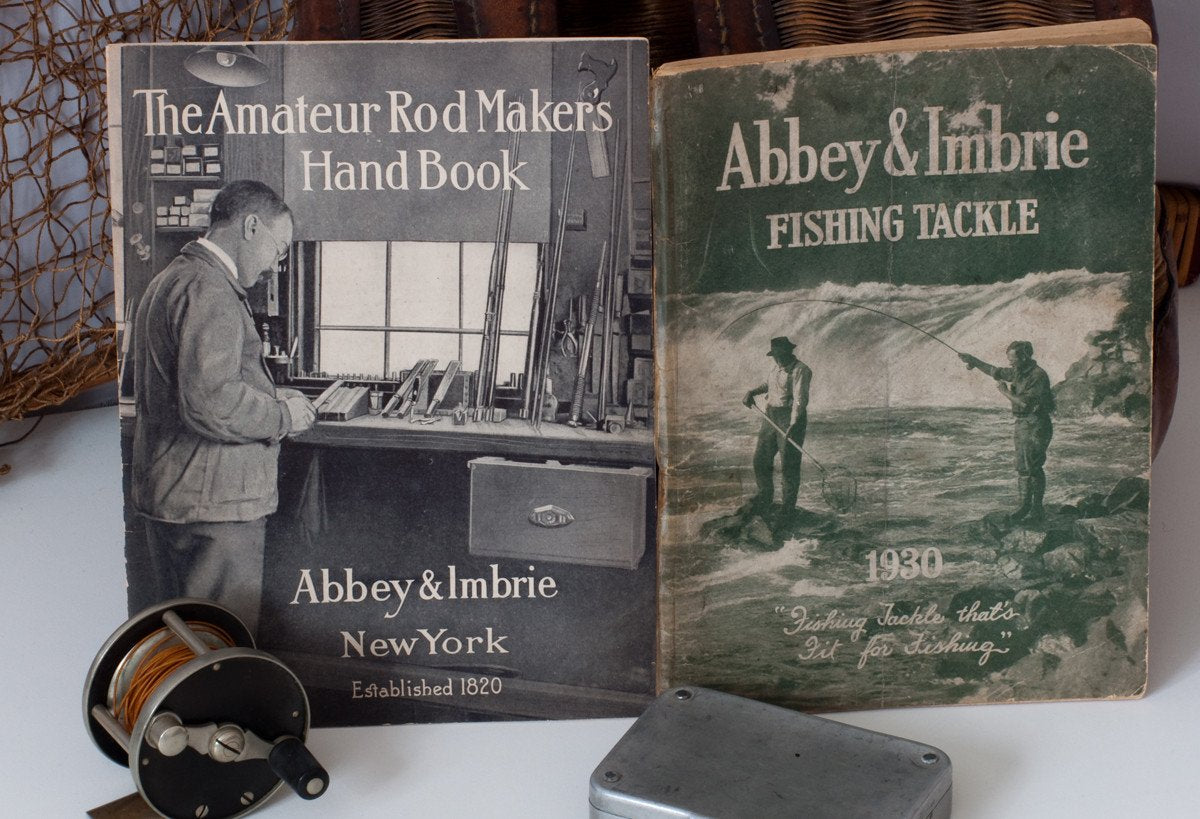 Abbey & Imbrie 1930 Tackle Catalog and Amateur Rod Maker's Handbook 
