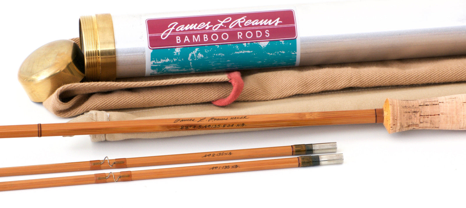 Reams, James - 8'6 2/2 4-5wt Hollowbuilt Bamboo Rod 