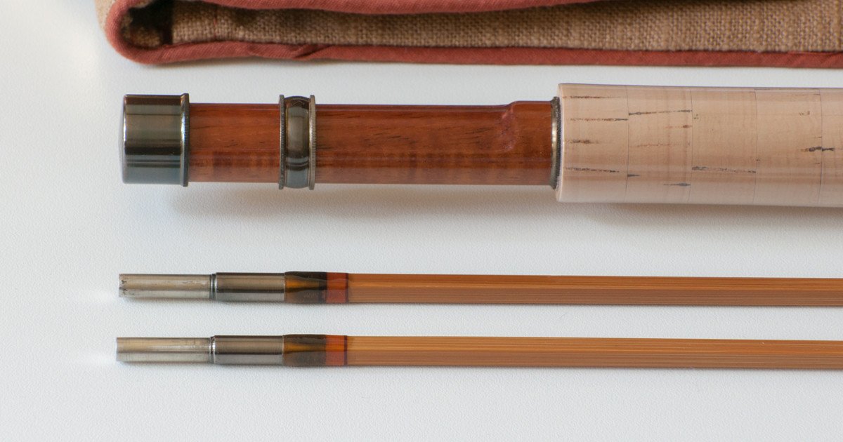 Carpenter Bros. Bamboo Rod - 8'3" 2/2 3-4wt Hollowbuilt Quad 