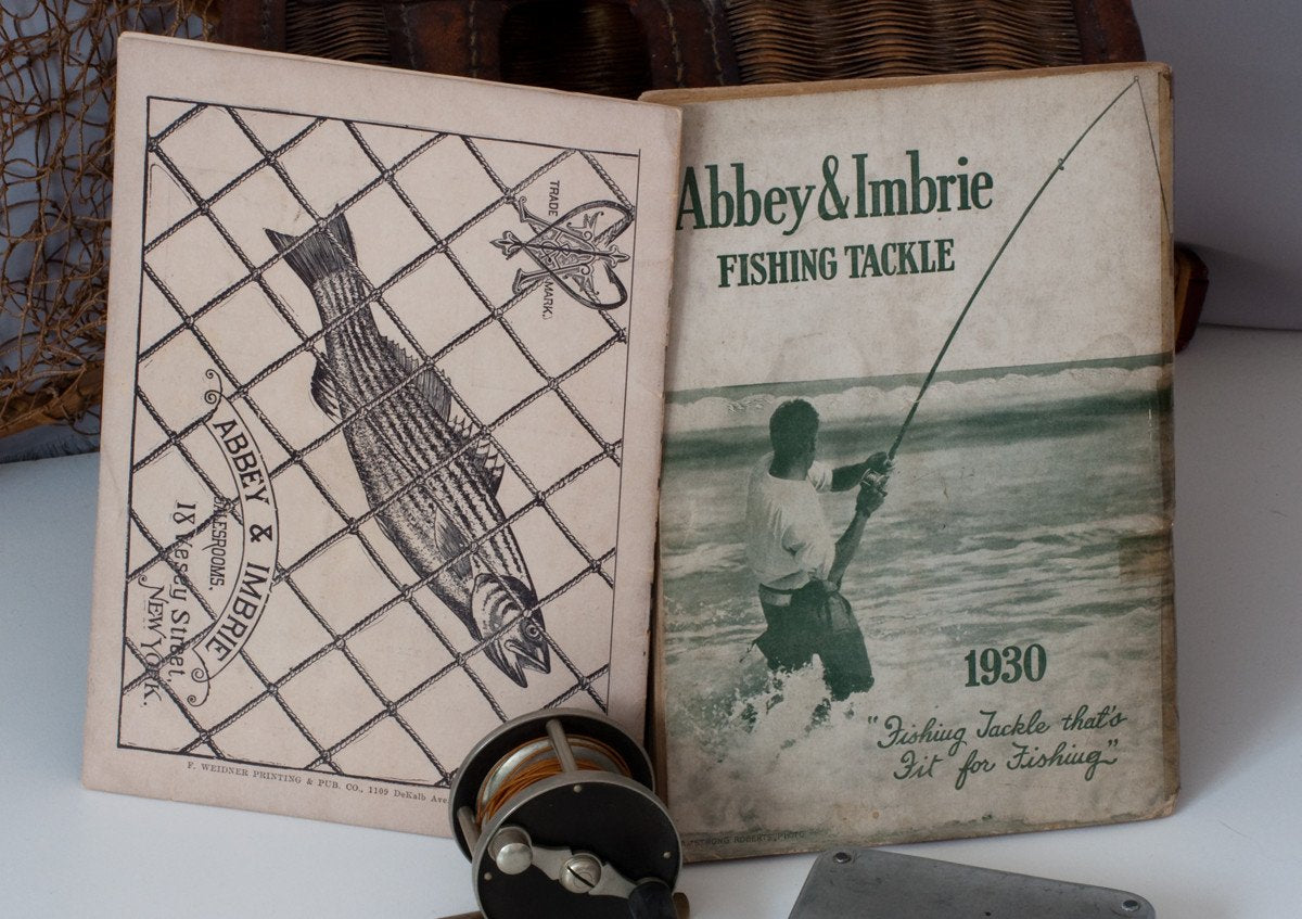 Abbey & Imbrie 1930 Tackle Catalog and Amateur Rod Maker's Handbook 