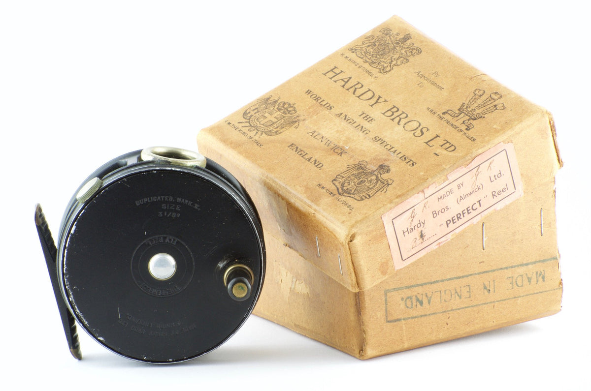 Hardy Perfect 3 1/8" Fly Reel - Wartime Black Finish