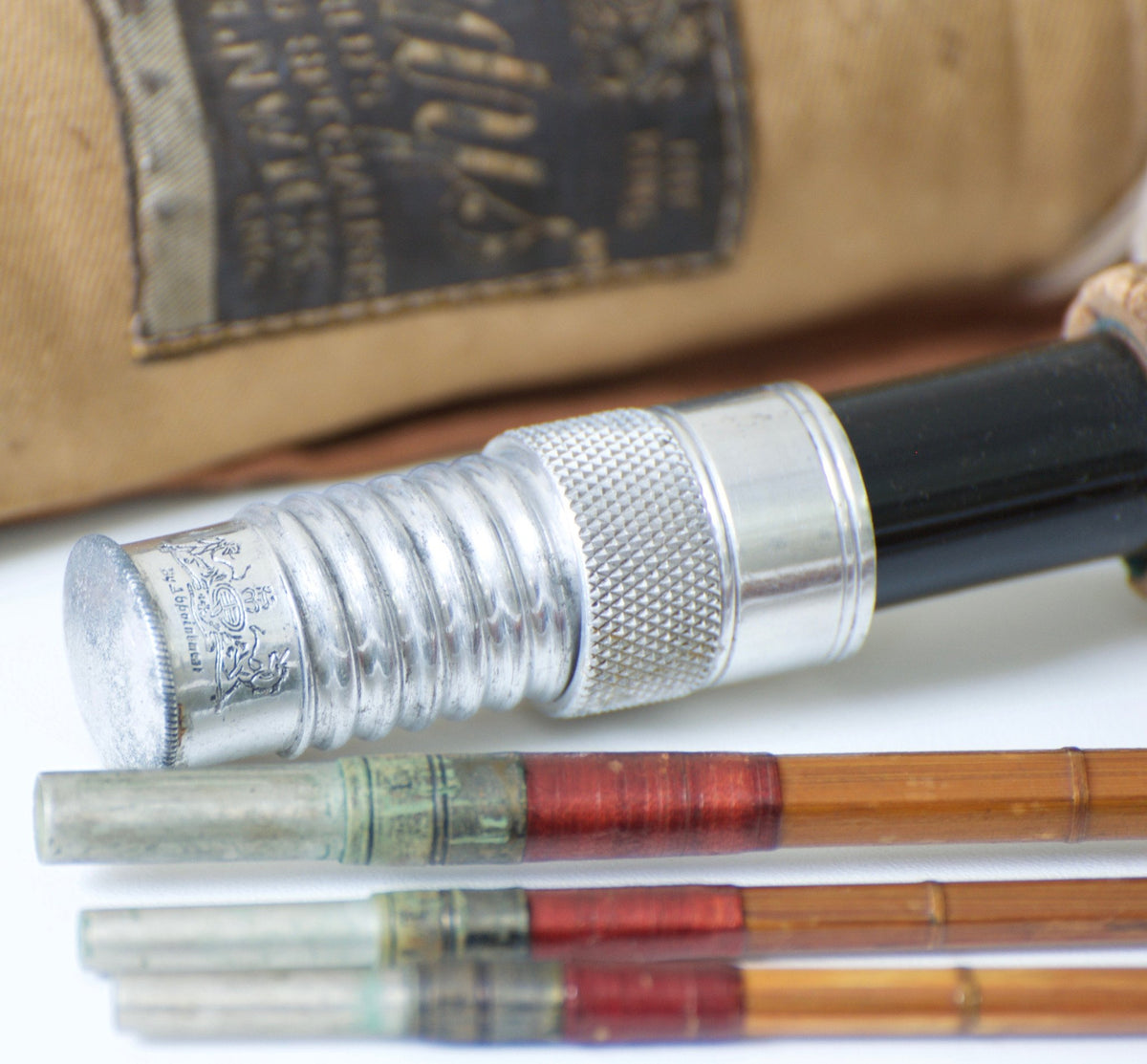 Hardy Bros. "Palakona" Bamboo Rod 9'6" 3/2 with Bamboo Rod Case 