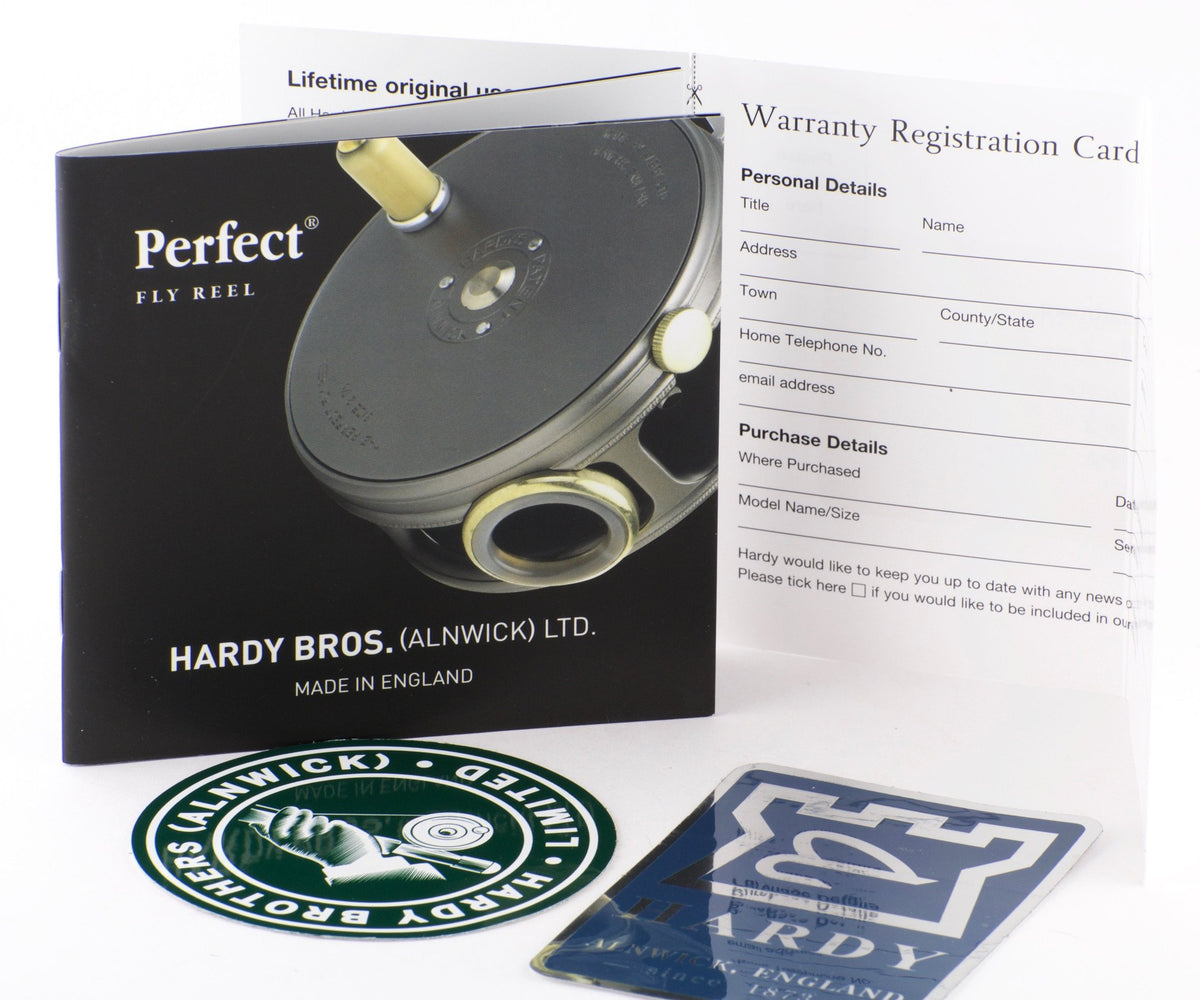 Hardy Perfect 2 7/8" Fly Reel - Black / LHW / Mint