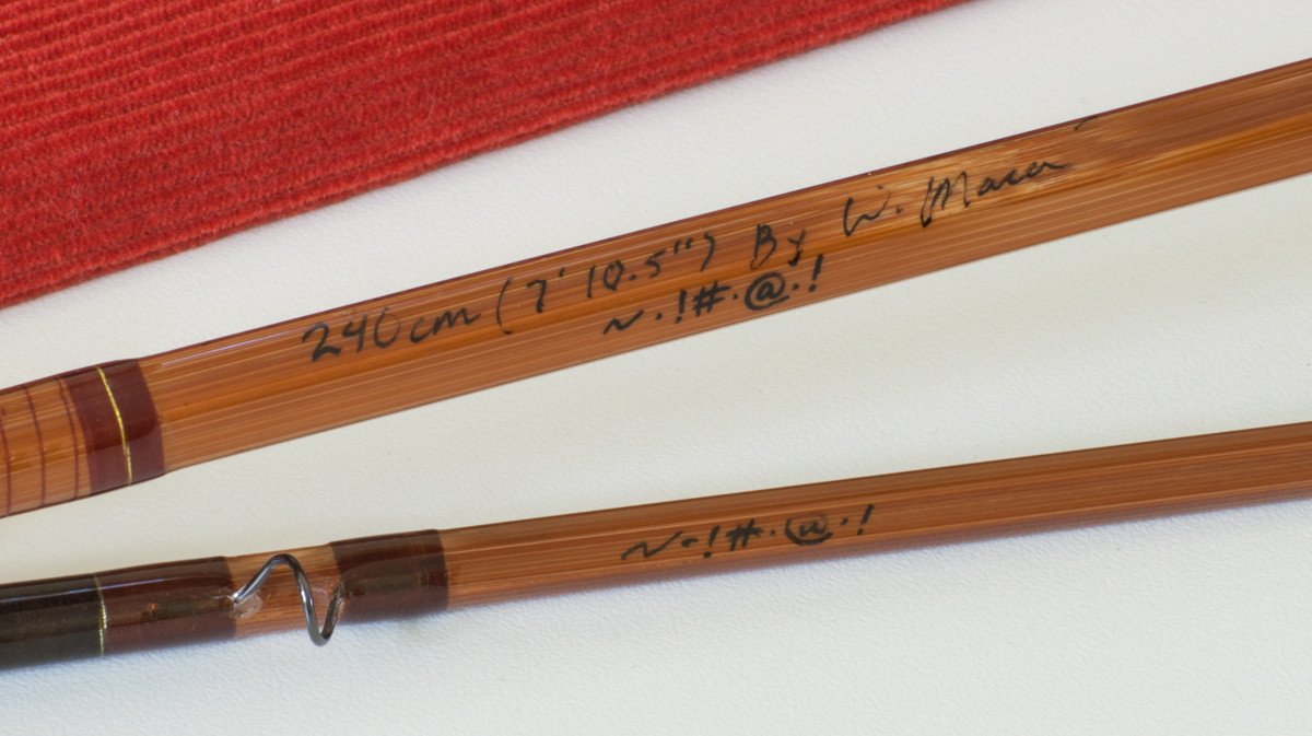 Beaverhead Rods - Wayne Maca 7'10 2/1 Bamboo Rod