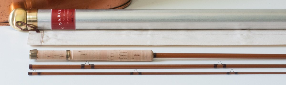 Barclay, Chris - 7'8" 3pc 4wt fiberglass fly rod