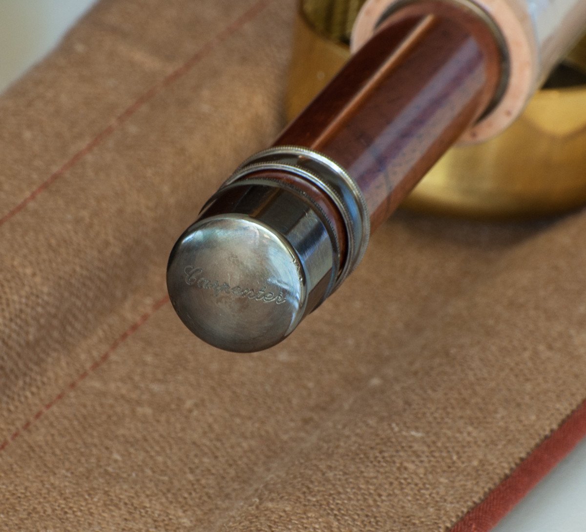 Carpenter Bros. Bamboo Rod - 8'3" 2/2 3-4wt Hollowbuilt Quad