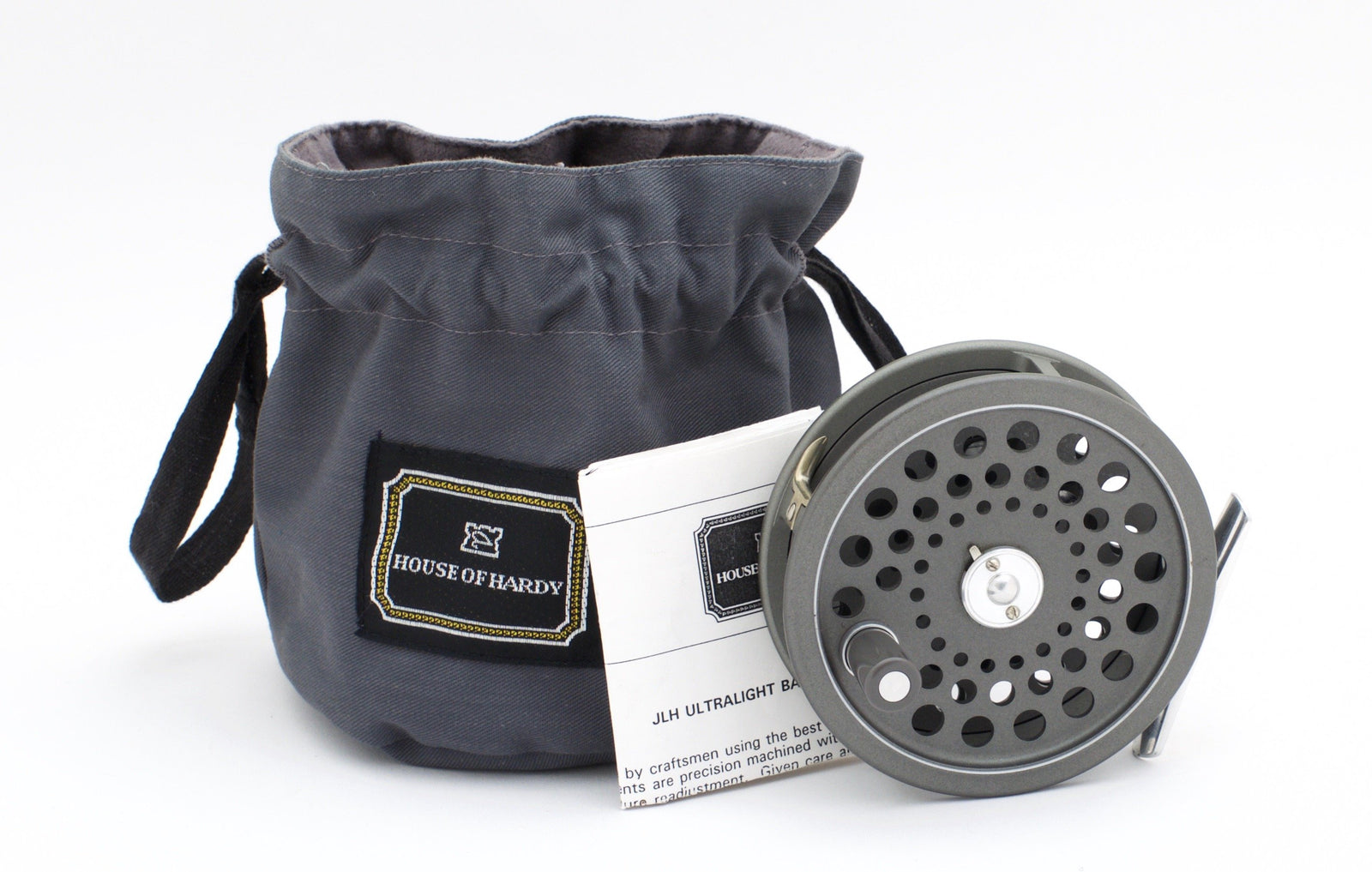 Hardy JLH Ultralite 8/9 Fly Reel & Spare Spool