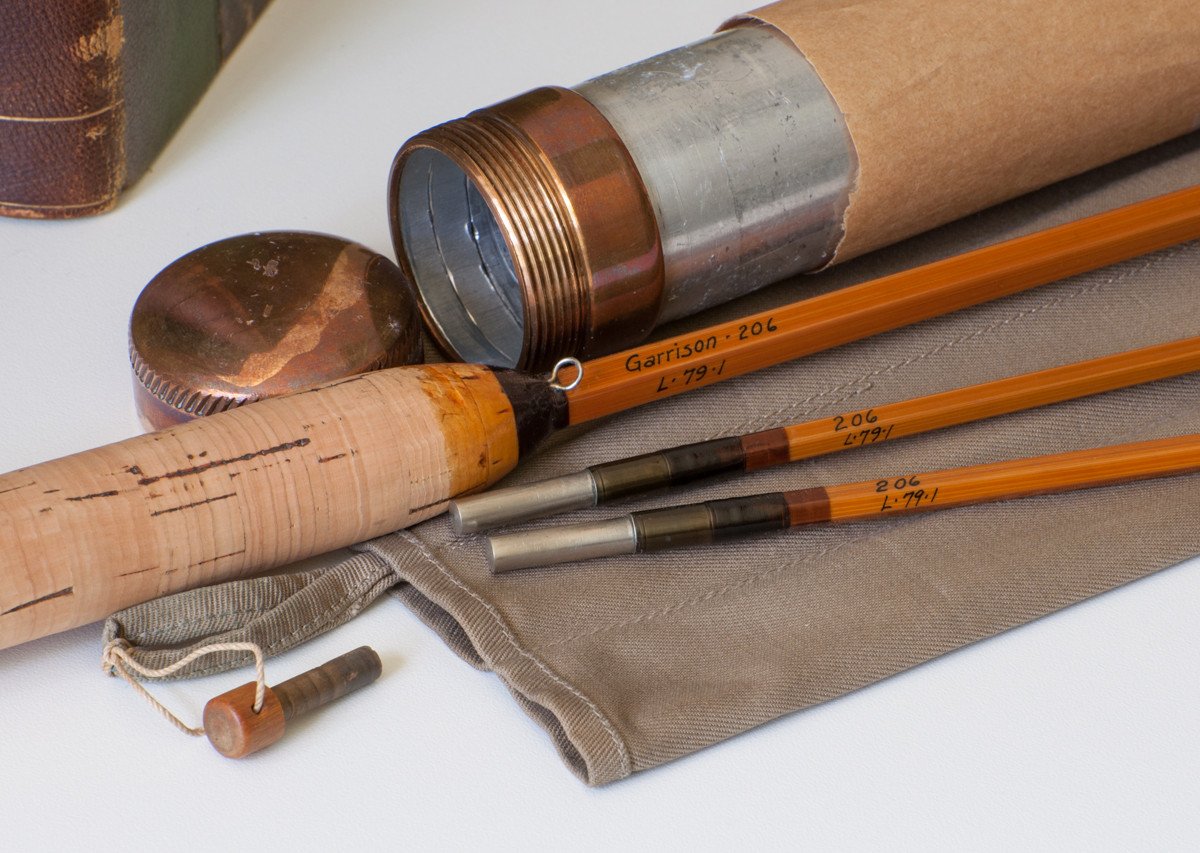 buy fishing pole garrison Everett Garrison Model 206 Bamboo Rod 7'9" 2/2 #5