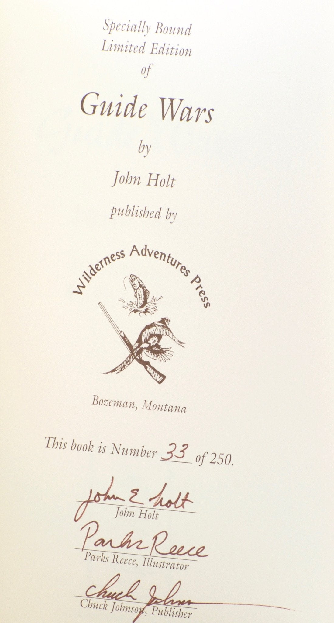 Holt, John - Guide Wars 