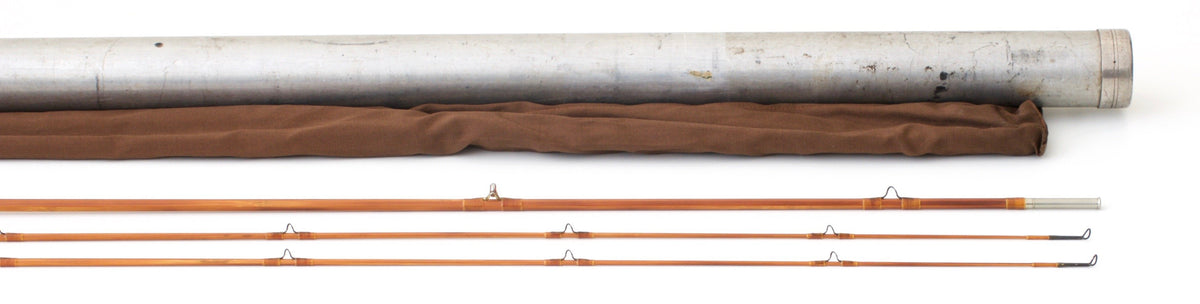 Edwards, E.W. -- Extremely Scarce Signed 7' De Luxe Bamboo Rod