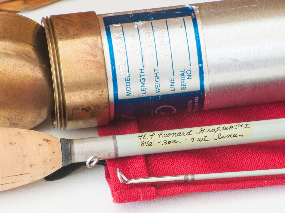 Leonard, HL - Graftek Graphite Rod 8'6 7wt - unused! 