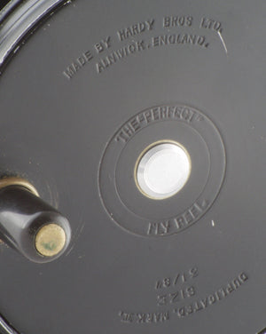 Hardy Perfect 3 1/8" Fly Reel - Wartime Black Finish 